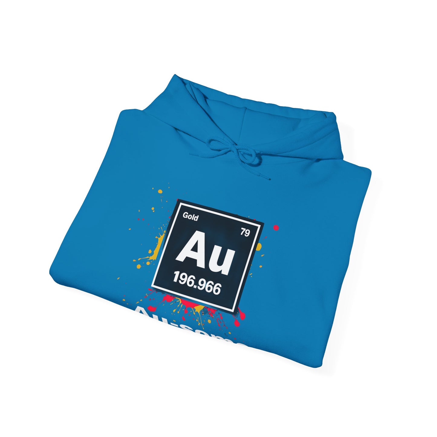 Periodic Table Gold Hoodie, Au-some Sweatshirt for Science Lovers, Chemistry Gift, Unisex Pullover, Fun Physics Wear