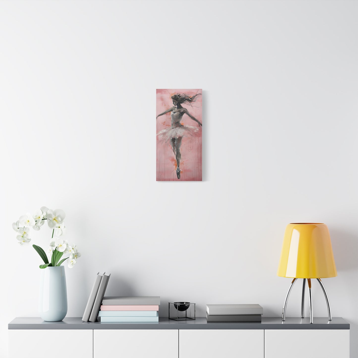 Ballet Dancer Canvas Art, Wall Decor for Dance Studio, Home Decoration, Gift for Dancers, Modern Art Print, Ballerina Artwork