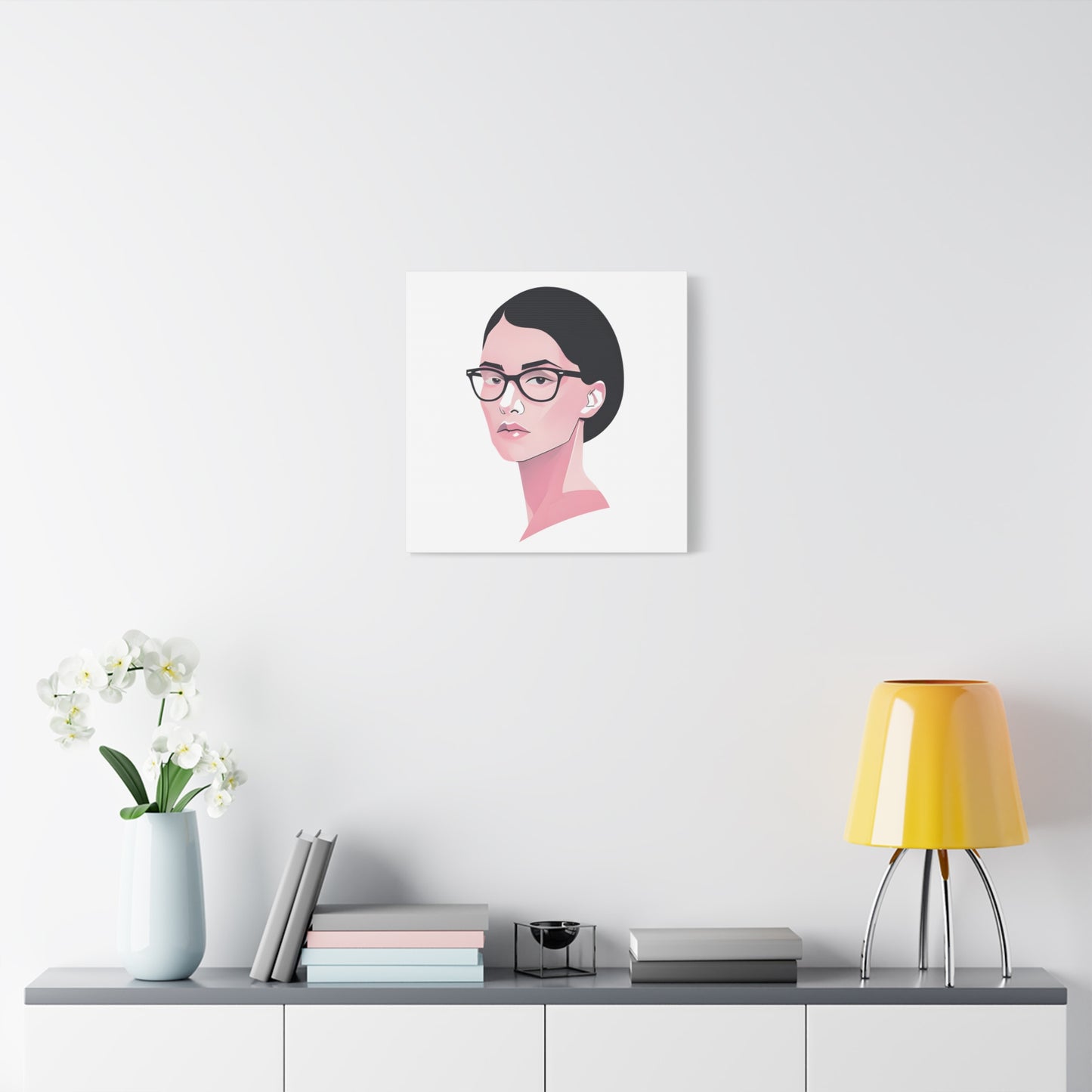 Stylish Portrait Art Print, Modern Home Decor, Gift for Art Lovers, Wall Art, Minimalist Design, Inspirational Decor, Unique Gift Idea