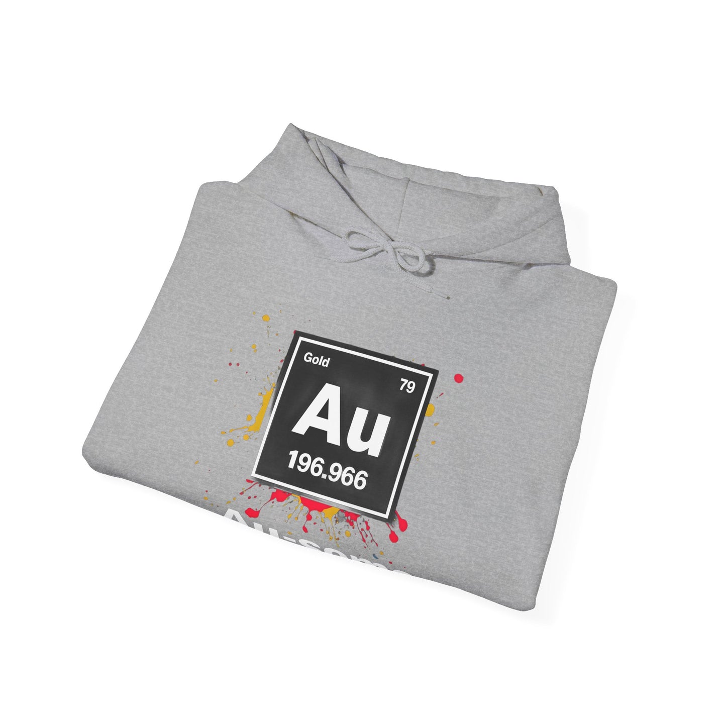 Periodic Table Gold Hoodie, Au-some Sweatshirt for Science Lovers, Chemistry Gift, Unisex Pullover, Fun Physics Wear