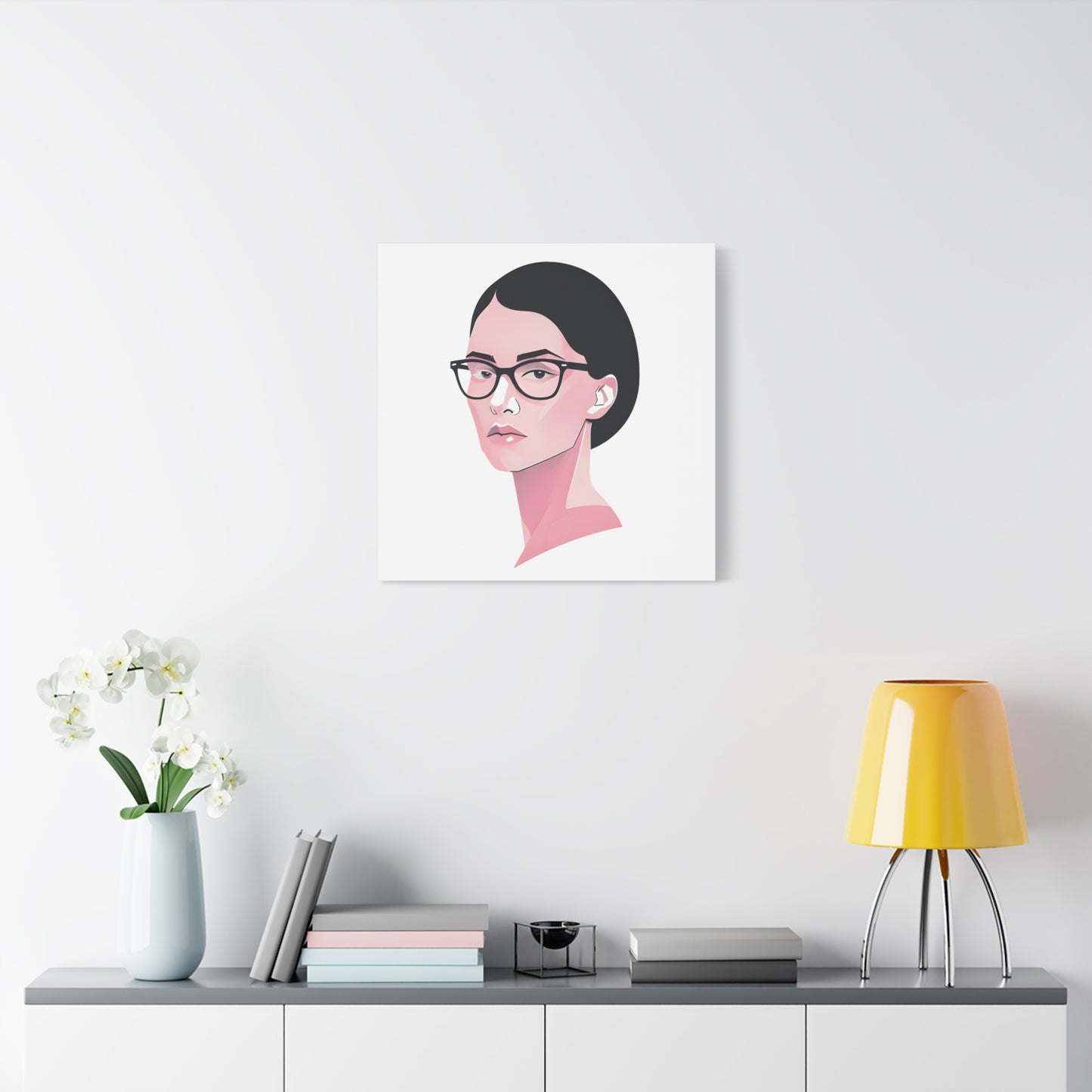 Stylish Portrait Art Print, Modern Home Decor, Gift for Art Lovers, Wall Art, Minimalist Design, Inspirational Decor, Unique Gift Idea