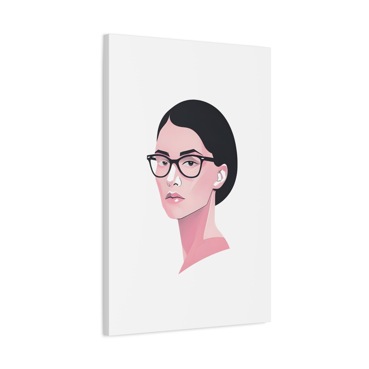 Stylish Portrait Art Print, Modern Home Decor, Gift for Art Lovers, Wall Art, Minimalist Design, Inspirational Decor, Unique Gift Idea