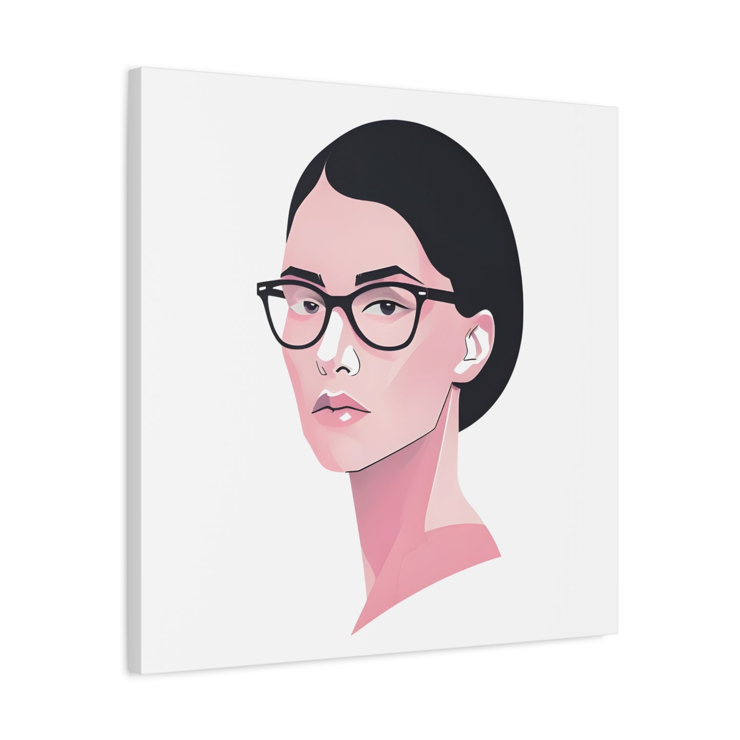 Stylish Portrait Art Print, Modern Home Decor, Gift for Art Lovers, Wall Art, Minimalist Design, Inspirational Decor, Unique Gift Idea