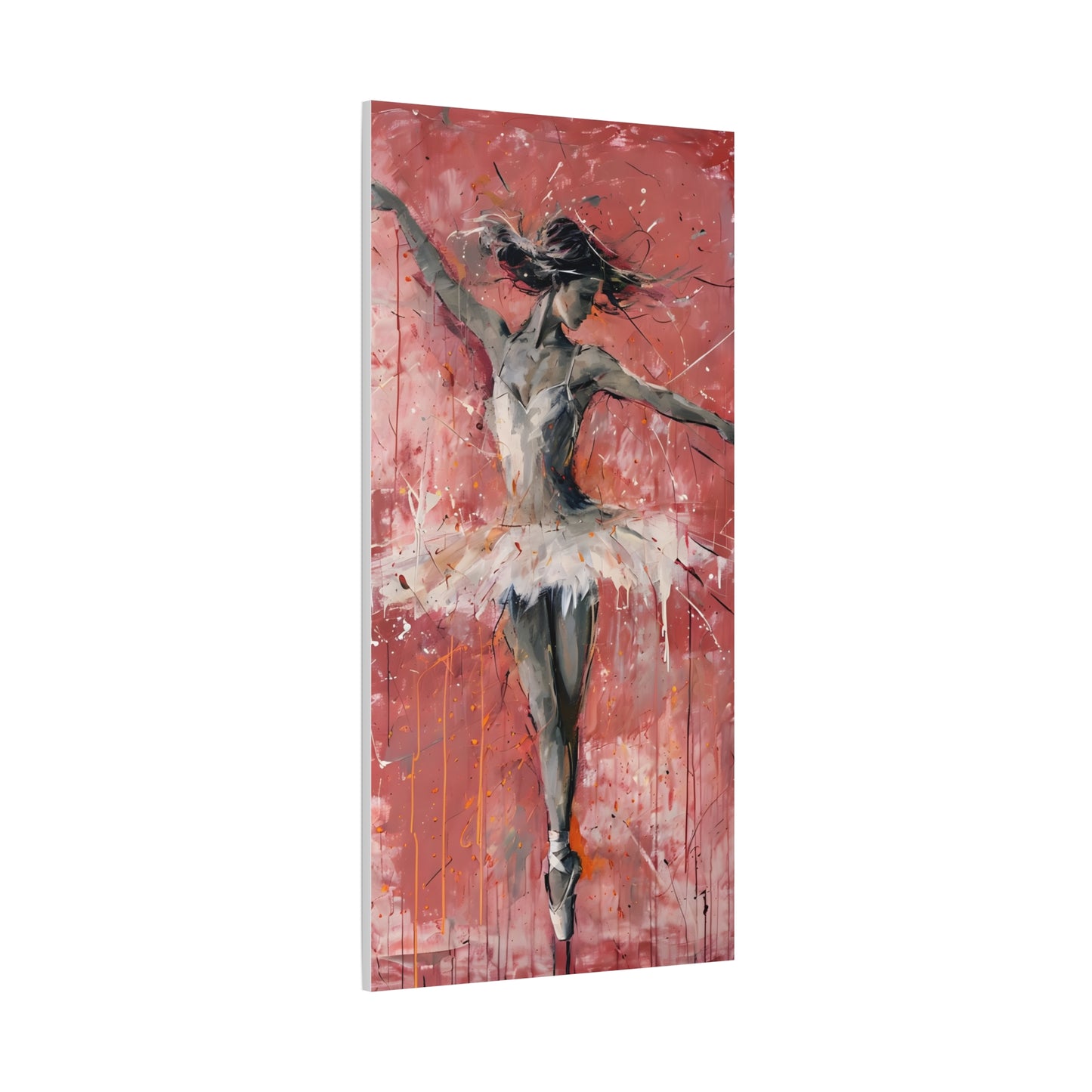 Ballet Dancer Canvas Wall Art, Elegant Home Decor, Ballerina Artwork for Dance Lovers, Perfect Gift for Dancers, Contemporary Art