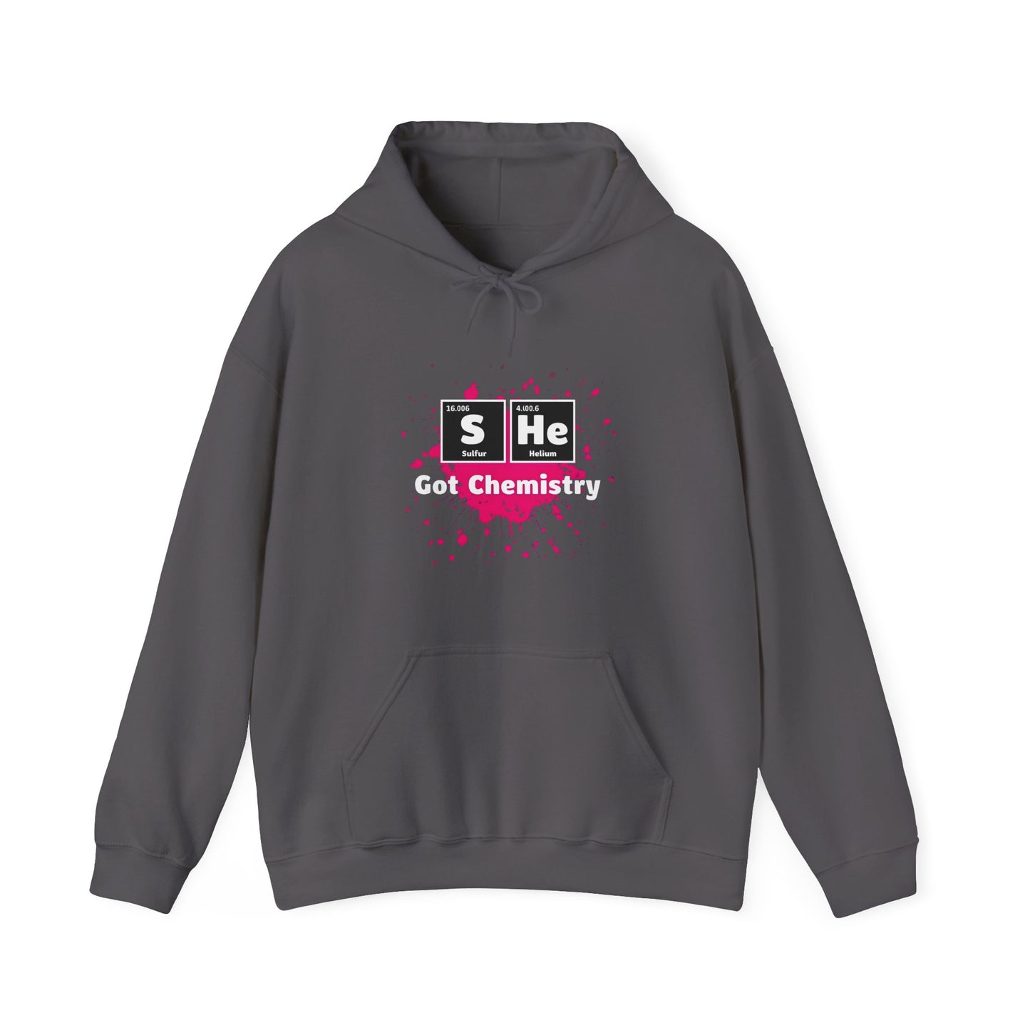 Science Apparel Hoodie - "She Got Chemistry" Unisex Heavy Blend™ Sweatshirt, Gift for Chemists, Teacher, Science Lover, Birthday,