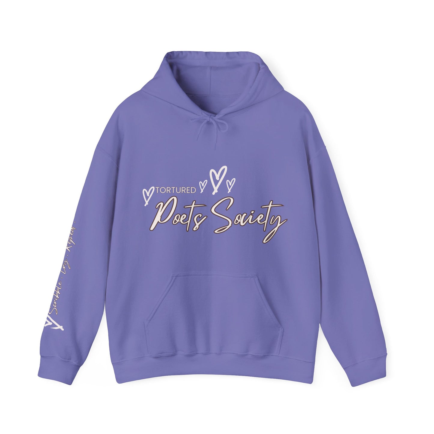 Poets Society Hooded Sweatshirt, Cozy Unisex Hoodie for Writers, Gift for Poets, Literary Apparel, Writing Inspiration