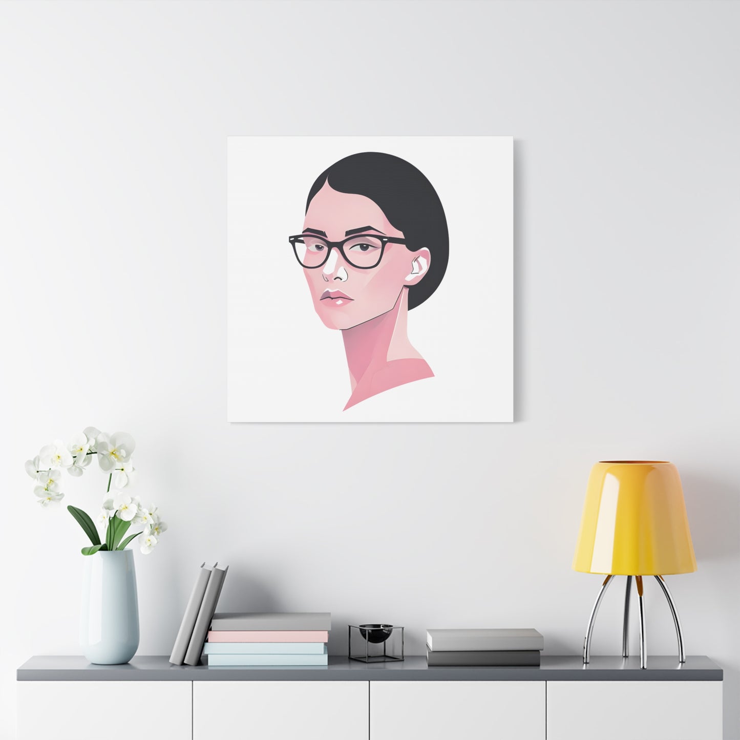 Stylish Portrait Art Print, Modern Home Decor, Gift for Art Lovers, Wall Art, Minimalist Design, Inspirational Decor, Unique Gift Idea