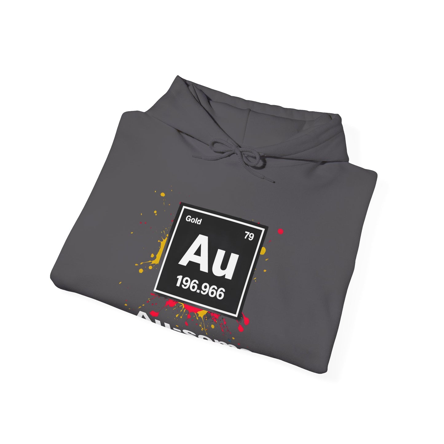 Periodic Table Gold Hoodie, Au-some Sweatshirt for Science Lovers, Chemistry Gift, Unisex Pullover, Fun Physics Wear
