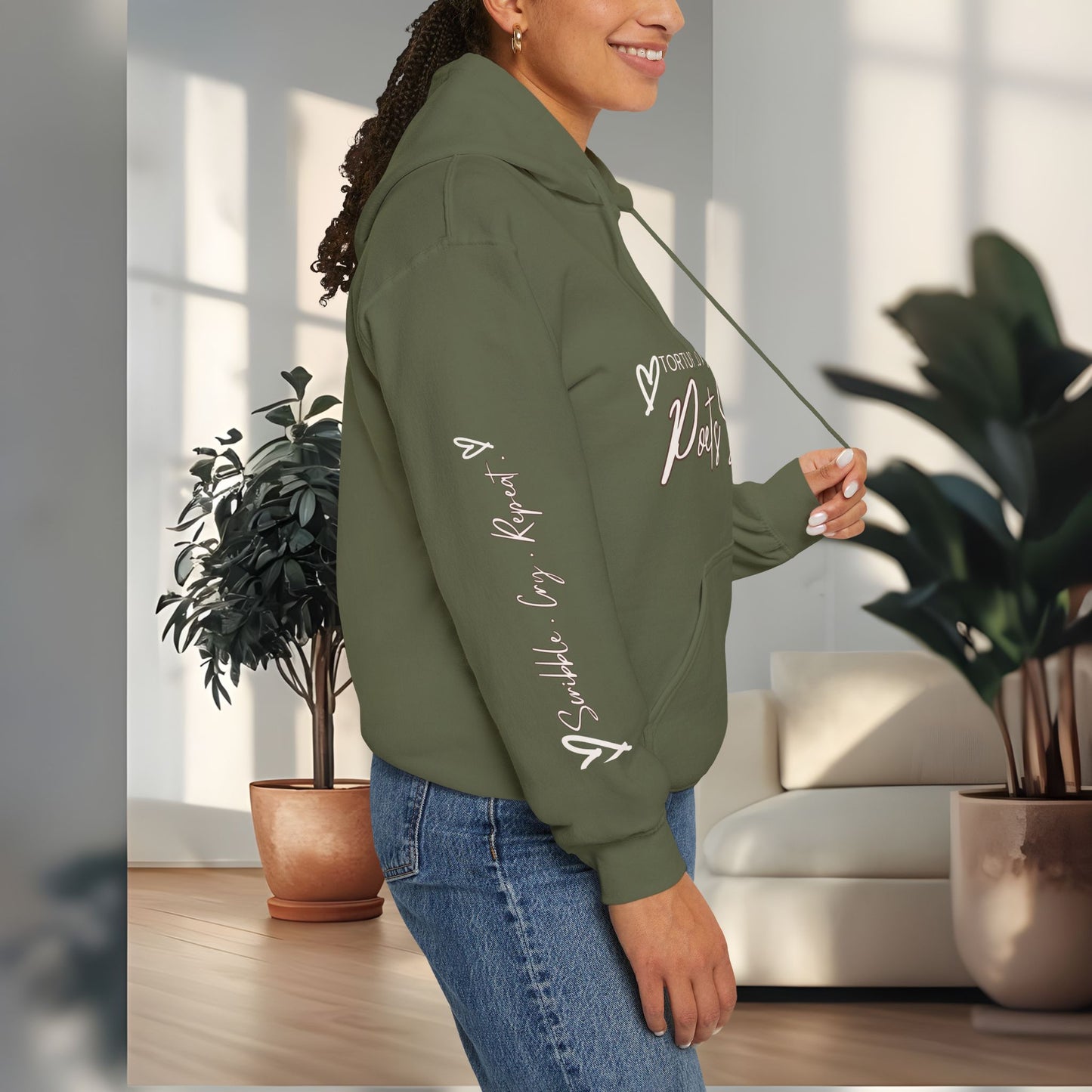 Poets Society Hooded Sweatshirt, Cozy Unisex Hoodie for Writers, Gift for Poets, Literary Apparel, Writing Inspiration