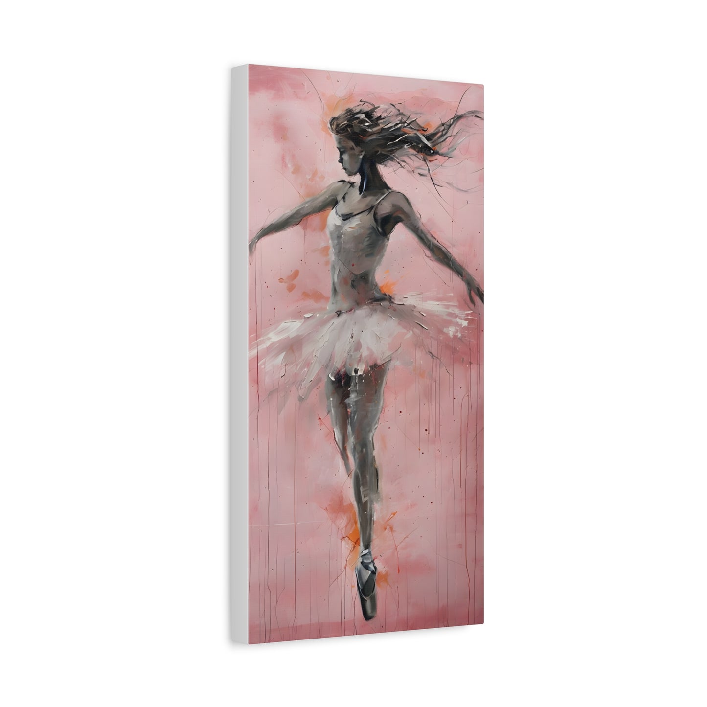 Ballet Dancer Canvas Art, Wall Decor for Dance Studio, Home Decoration, Gift for Dancers, Modern Art Print, Ballerina Artwork