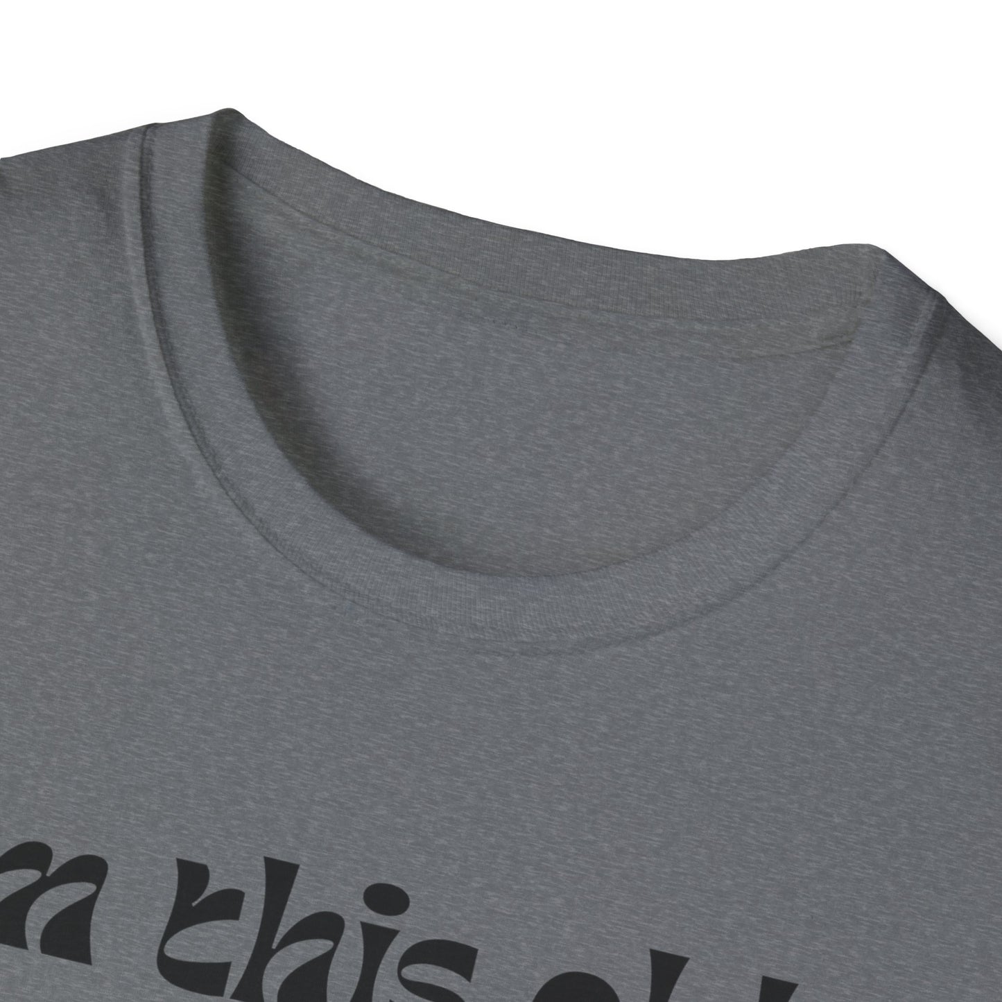 Retro Inspired Unisex T-Shirt - "I'm This Old" Nostalgic Tee for Music Lovers, Vintage Style Gift, Casual Wear, Birthday Present, Humor