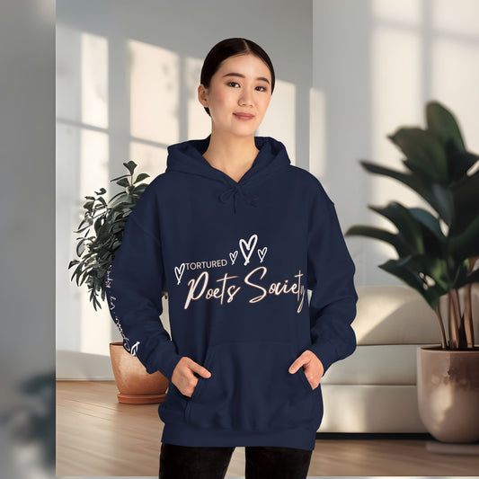 Poets Society Hooded Sweatshirt, Cozy Unisex Hoodie for Writers, Gift for Poets, Literary Apparel, Writing Inspiration