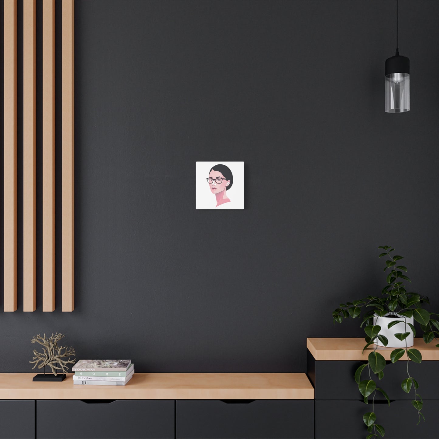 Stylish Portrait Art Print, Modern Home Decor, Gift for Art Lovers, Wall Art, Minimalist Design, Inspirational Decor, Unique Gift Idea