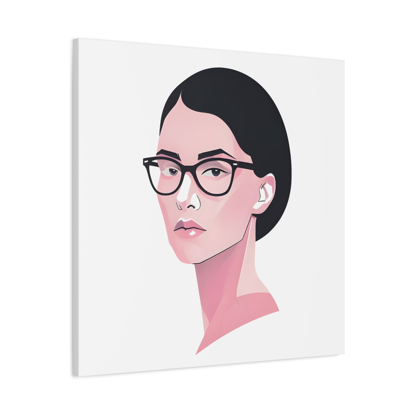 Stylish Portrait Art Print, Modern Home Decor, Gift for Art Lovers, Wall Art, Minimalist Design, Inspirational Decor, Unique Gift Idea