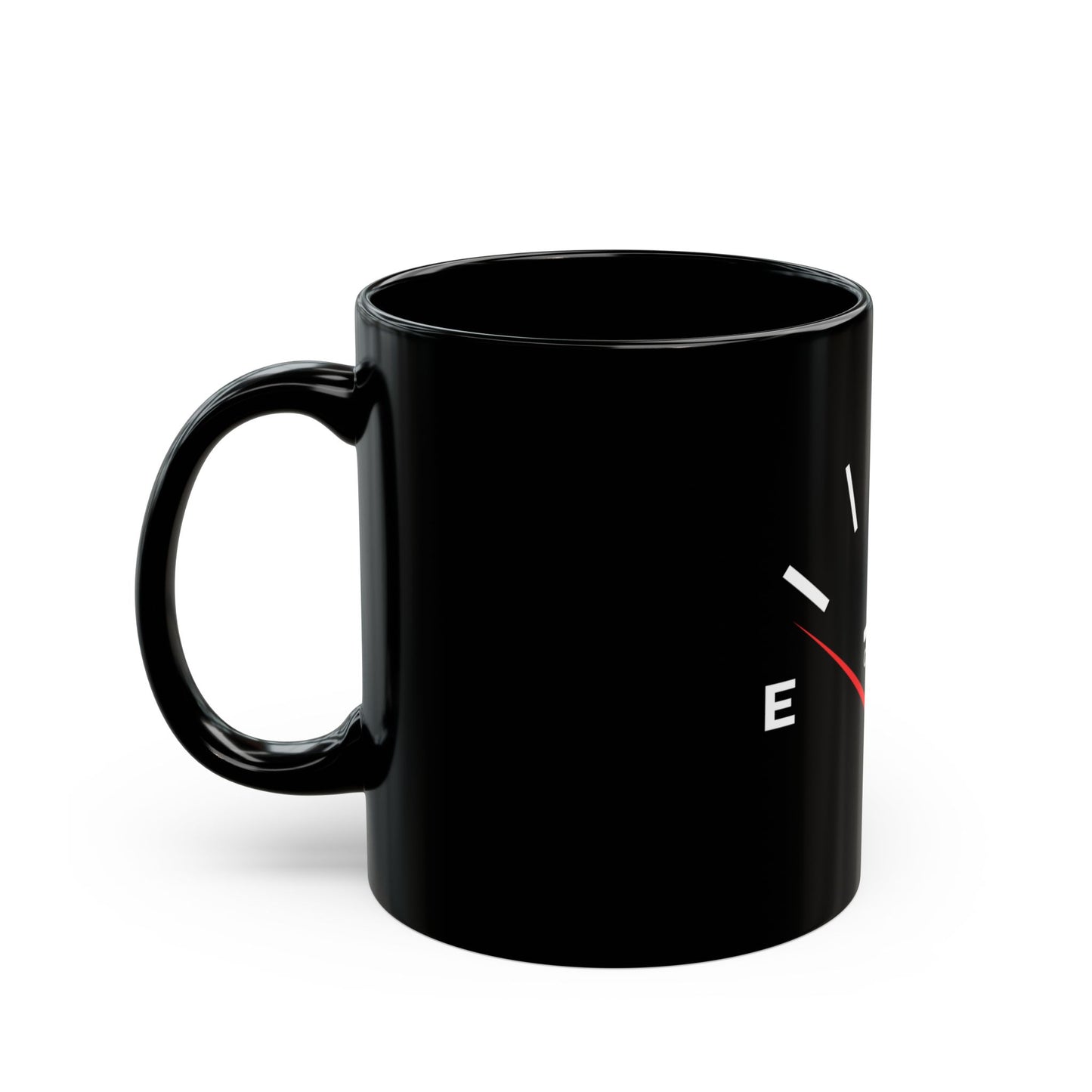 Fuel Your Coffee Black Mug - Funny Coffee Lover Gift, Perfect for Busy Mornings, Ideal for Birthdays, Relaxation, Office