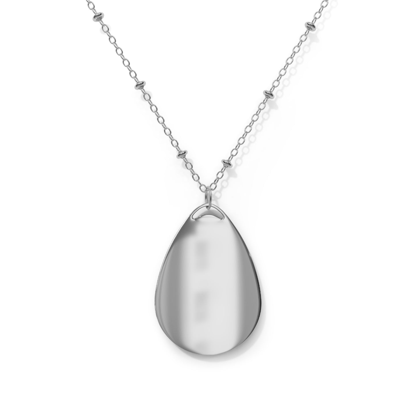 Cradled By love Oval Necklace, Baby Design, Great for Expecting Mothers, Baby Shower Gift, Keepsake Jewelry, Dangled Charm Necklace