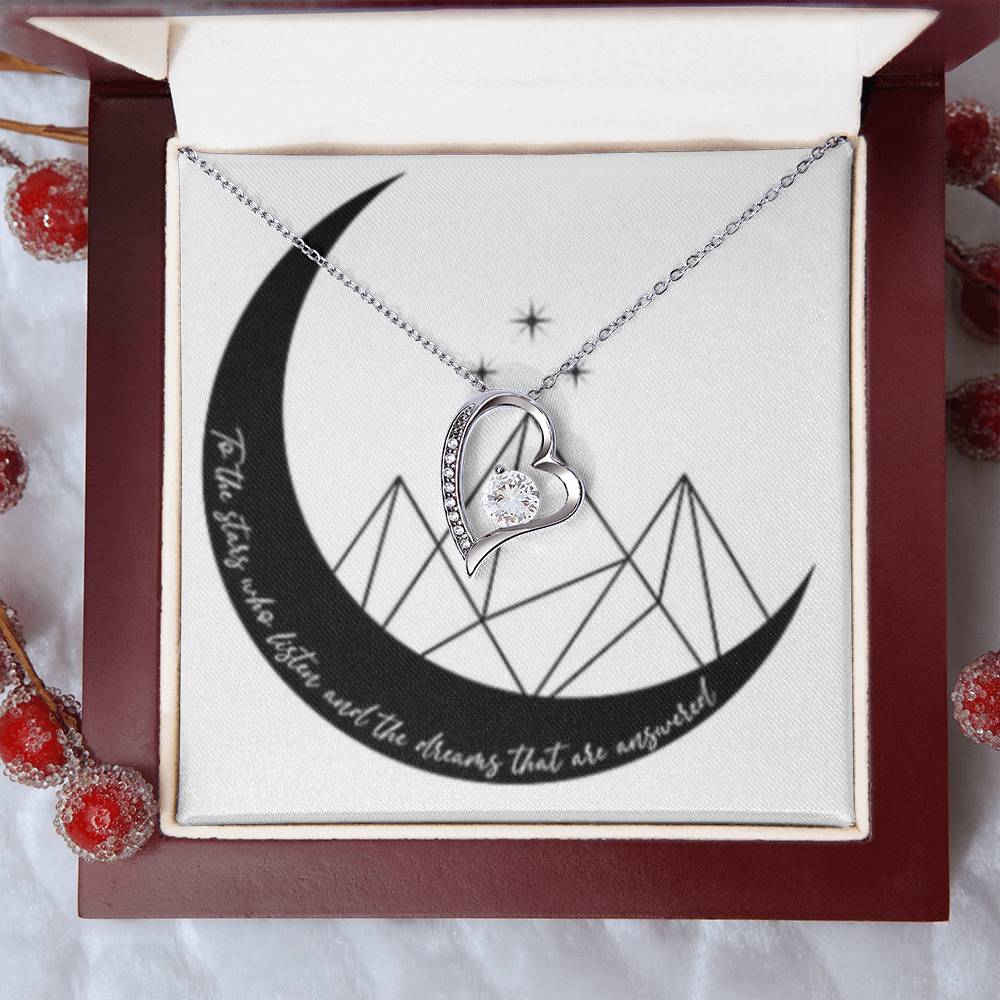 To the Stars who Listen and the Dreams that are answered.