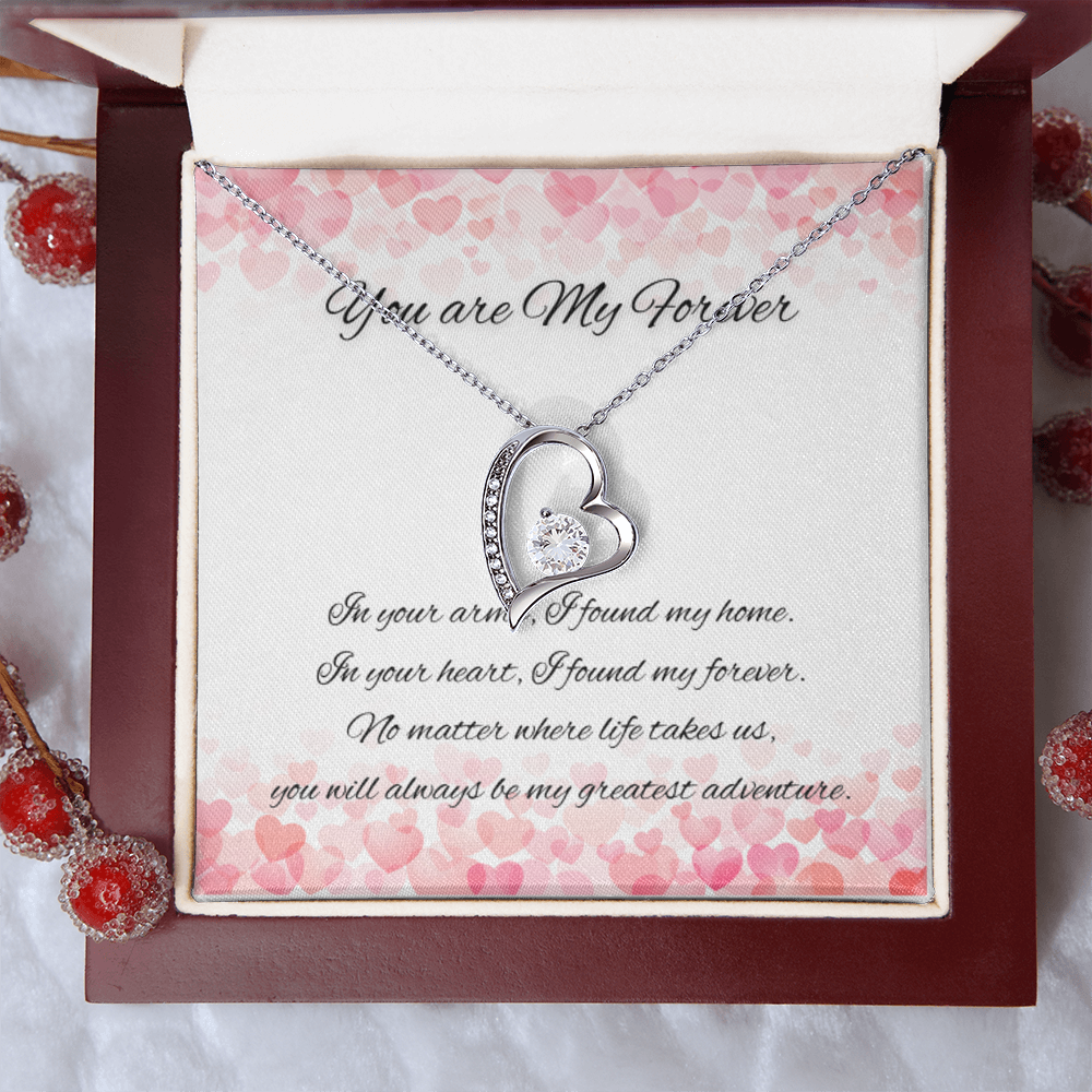 You Are My Forever Heart Necklace – For A Love That Lasts Eternity