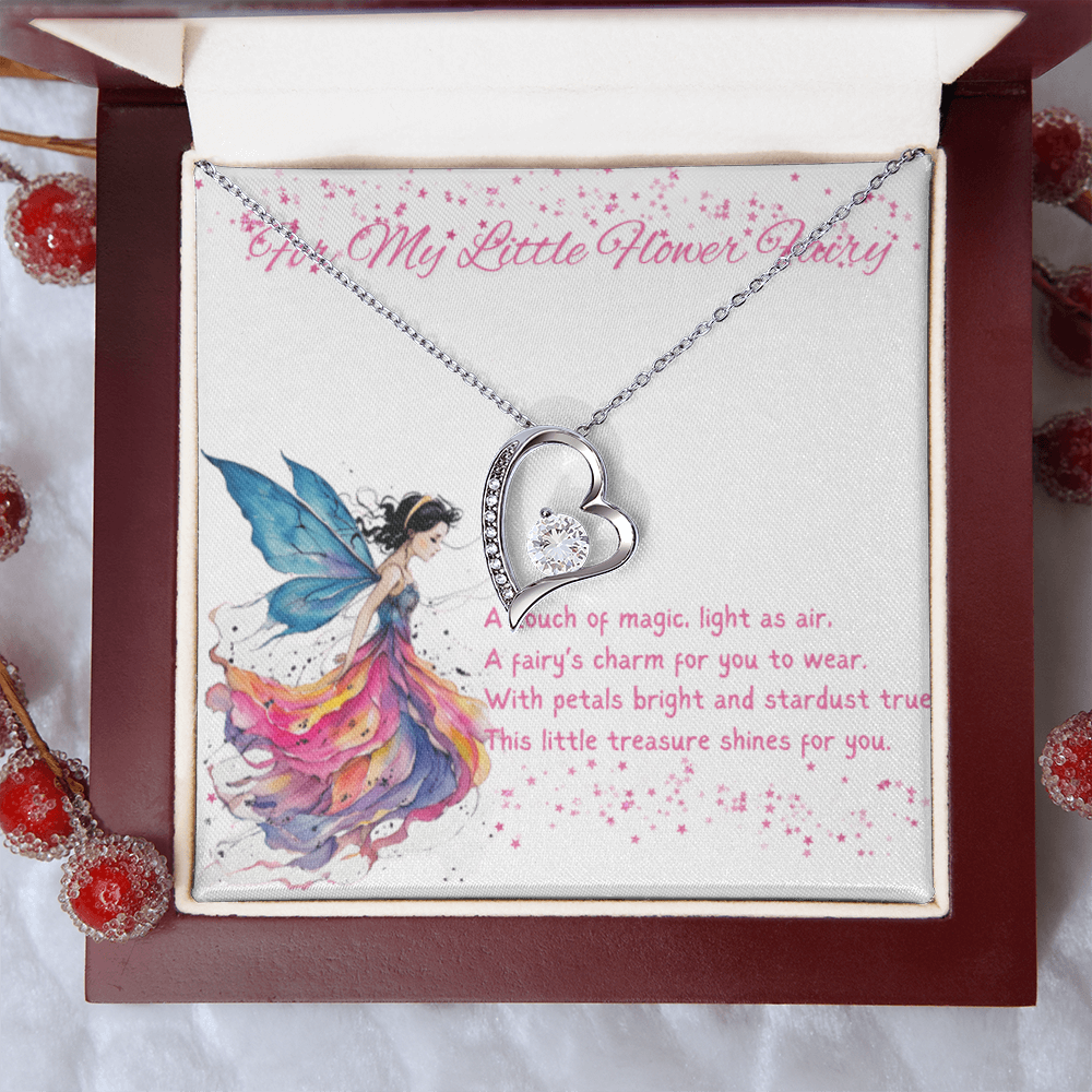 Flower Fairy Jewelry Gift – Enchanted Fairy Charm for Girls