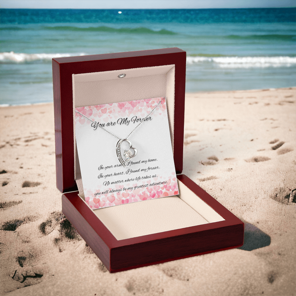You Are My Forever Heart Necklace – For A Love That Lasts Eternity