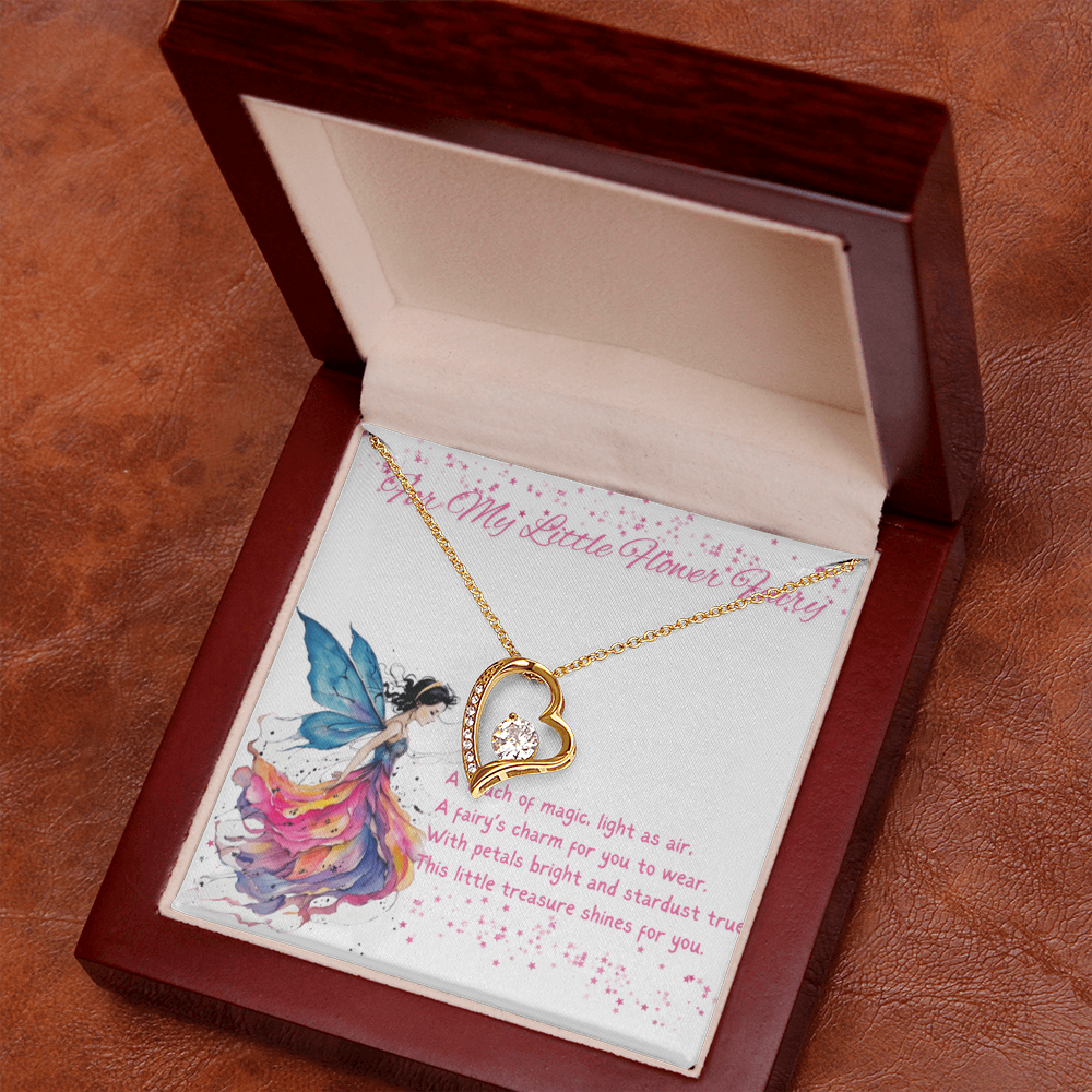 Flower Fairy Jewelry Gift – Enchanted Fairy Charm for Girls