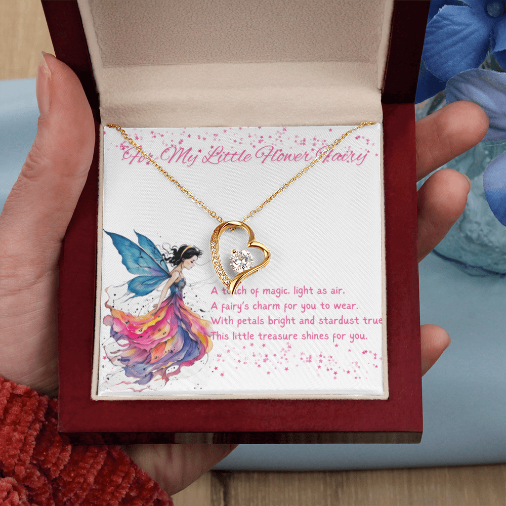 Flower Fairy Jewelry Gift – Enchanted Fairy Charm for Girls