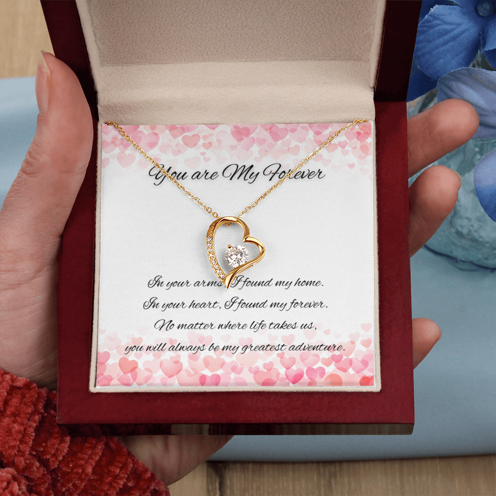 You Are My Forever Heart Necklace – For A Love That Lasts Eternity
