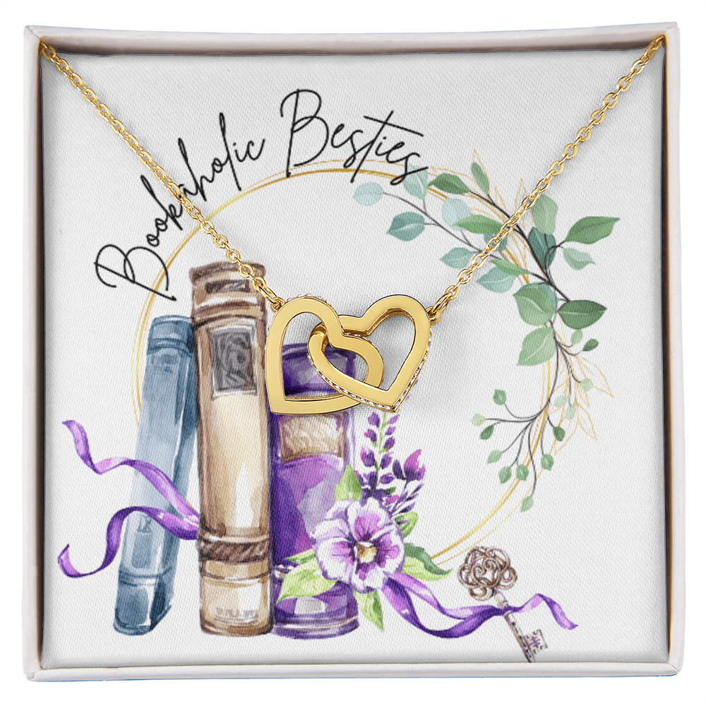 Bookaholic Besties Necklace – A Bond as Endless as Your Stories