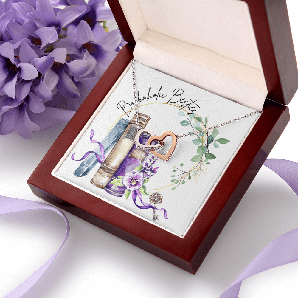 Bookaholic Besties Necklace – A Bond as Endless as Your Stories