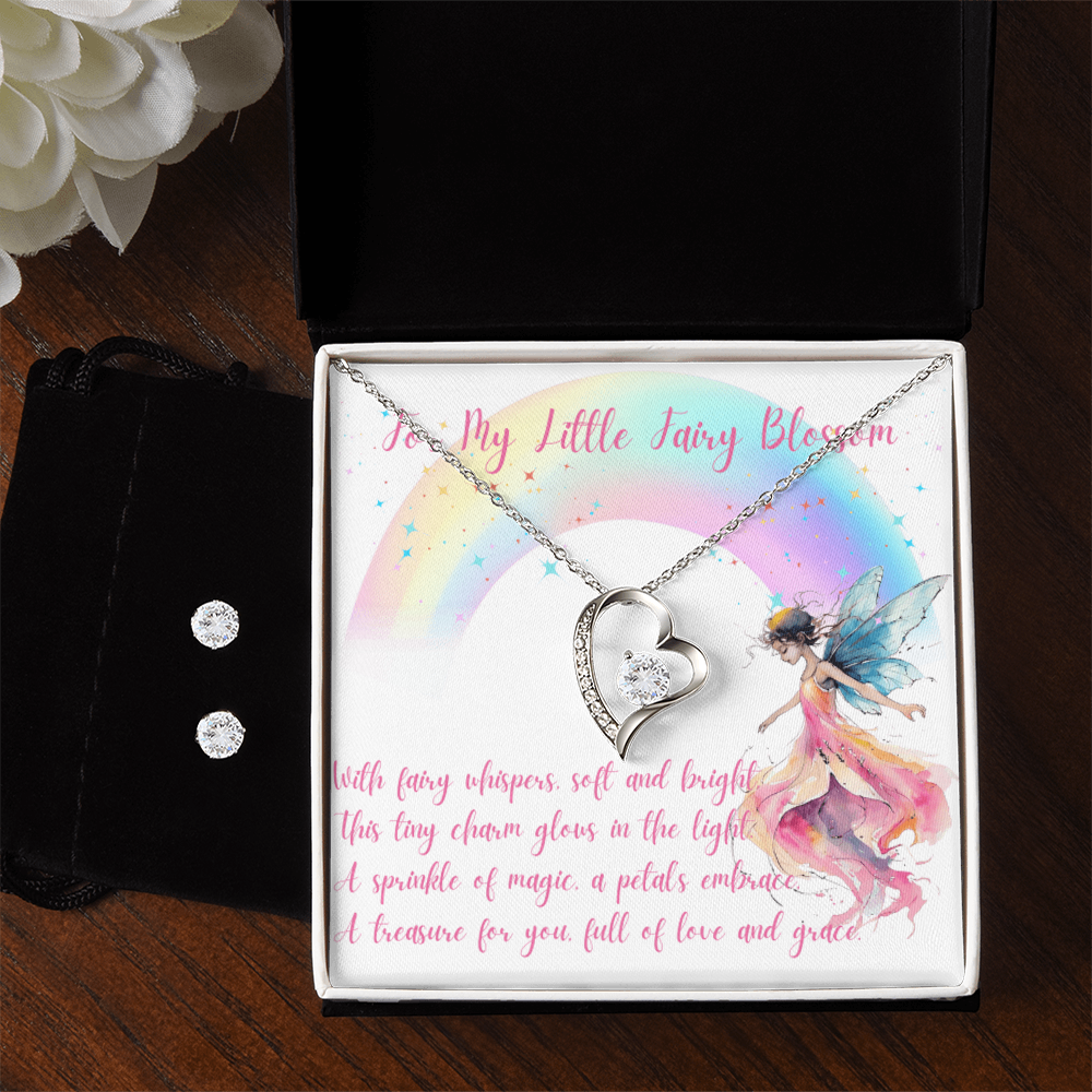Fairy Blossom Jewelry Gift – Whimsical Charm for Girls