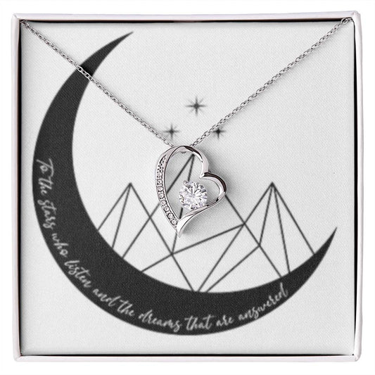 To the Stars who Listen and the Dreams that are answered.