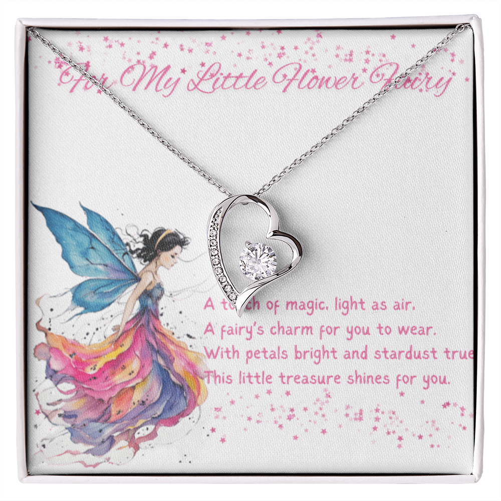 Flower Fairy Jewelry Gift – Enchanted Fairy Charm for Girls