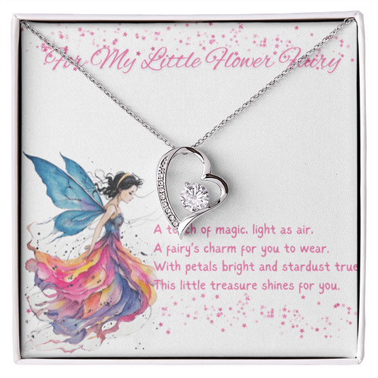 Flower Fairy Jewelry Gift – Enchanted Fairy Charm for Girls