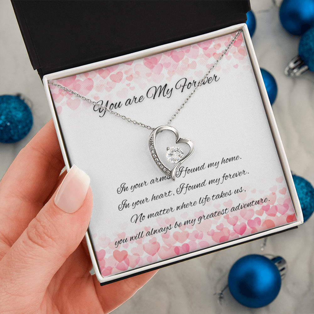 You Are My Forever Heart Necklace – For A Love That Lasts Eternity