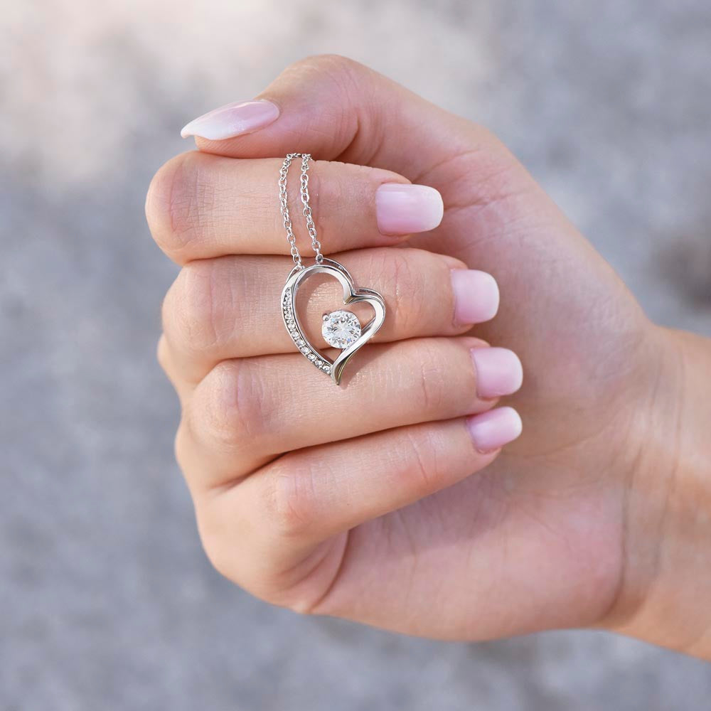 You Are My Forever Heart Necklace – For A Love That Lasts Eternity