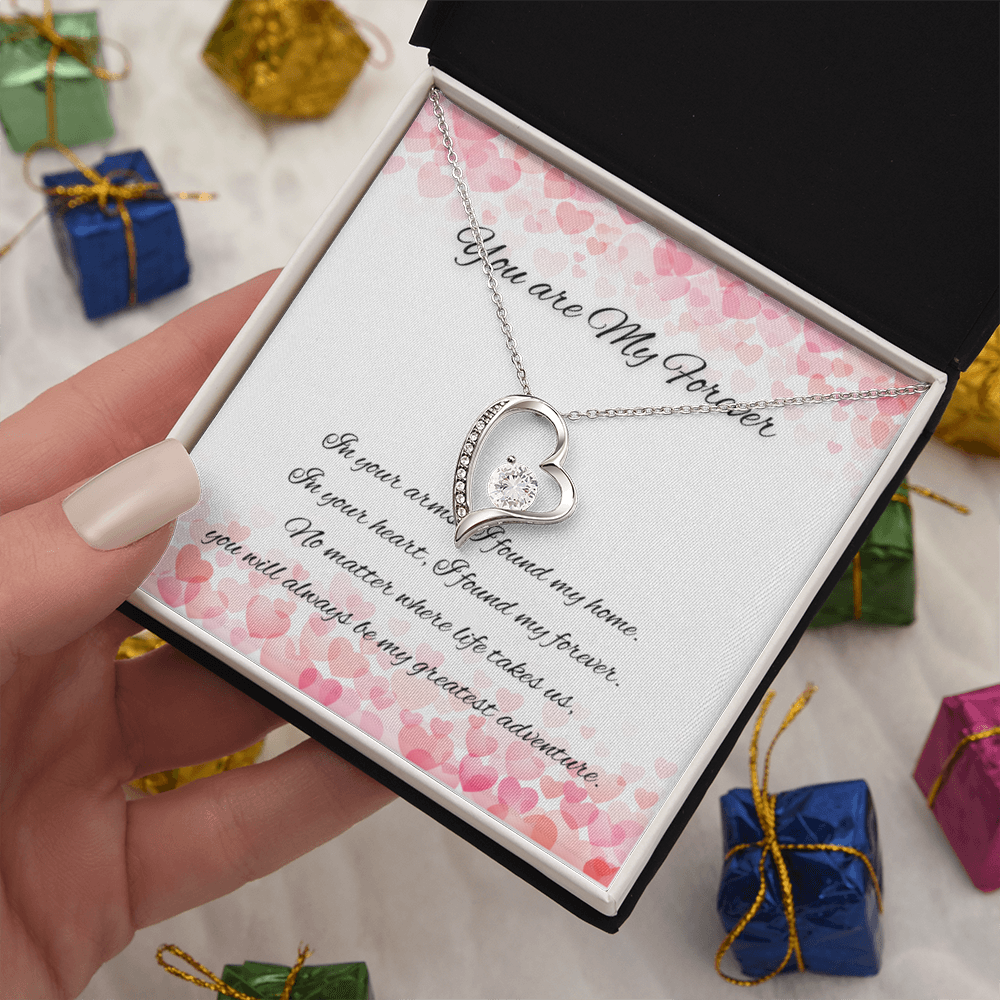 You Are My Forever Heart Necklace – For A Love That Lasts Eternity