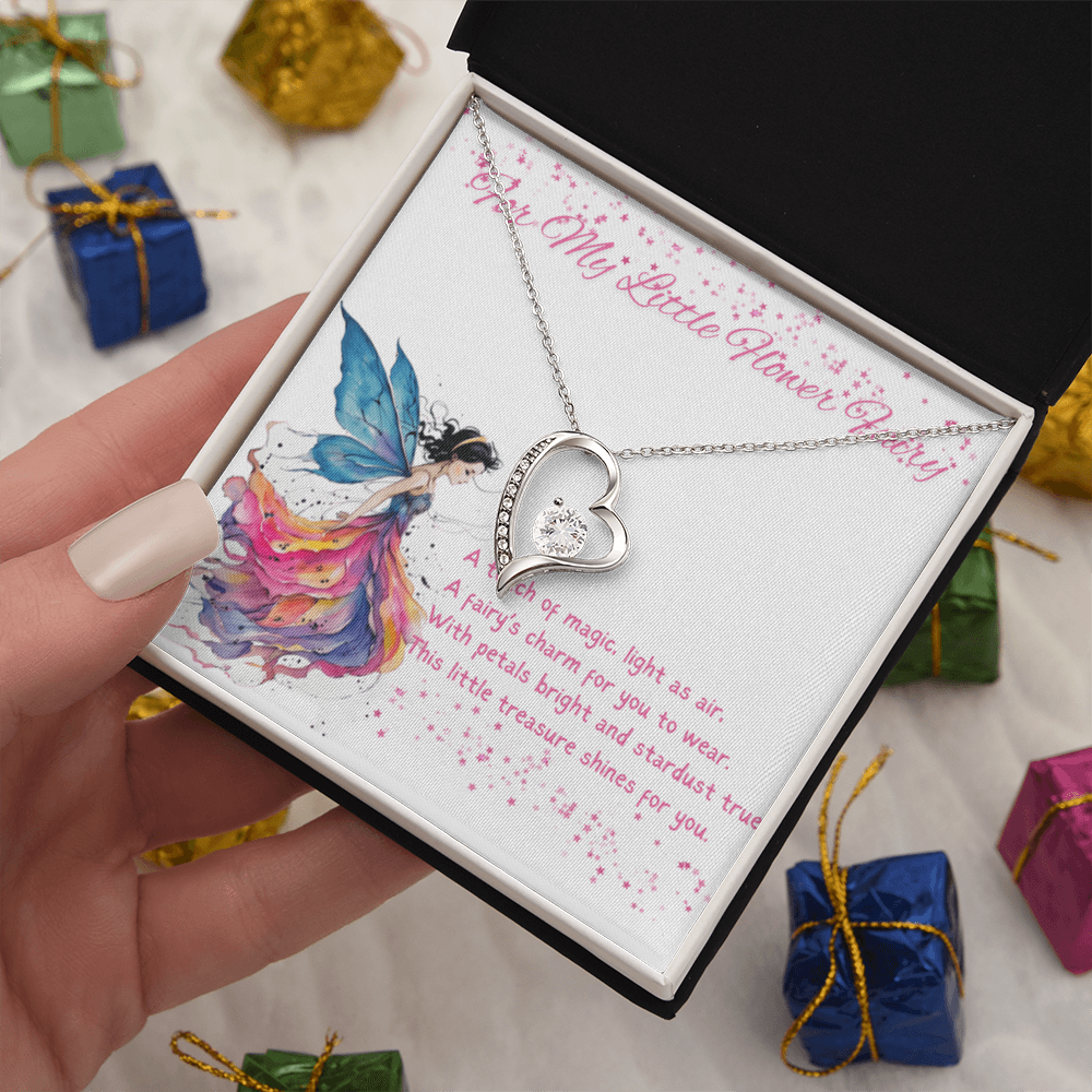 Flower Fairy Jewelry Gift – Enchanted Fairy Charm for Girls