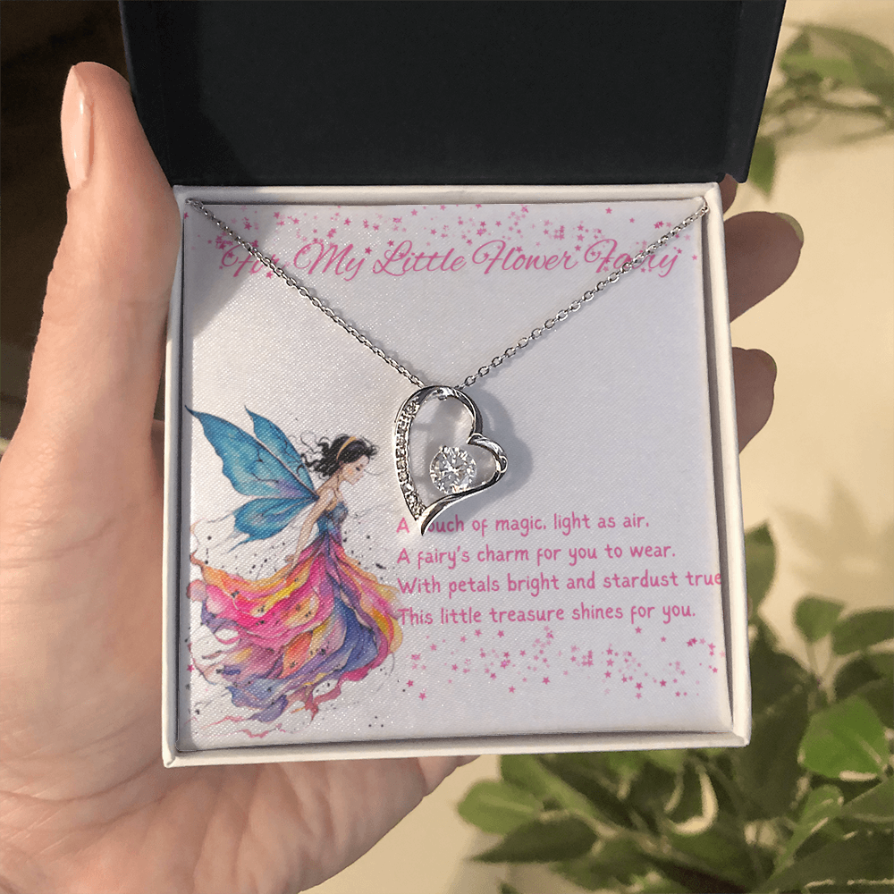 Flower Fairy Jewelry Gift – Enchanted Fairy Charm for Girls