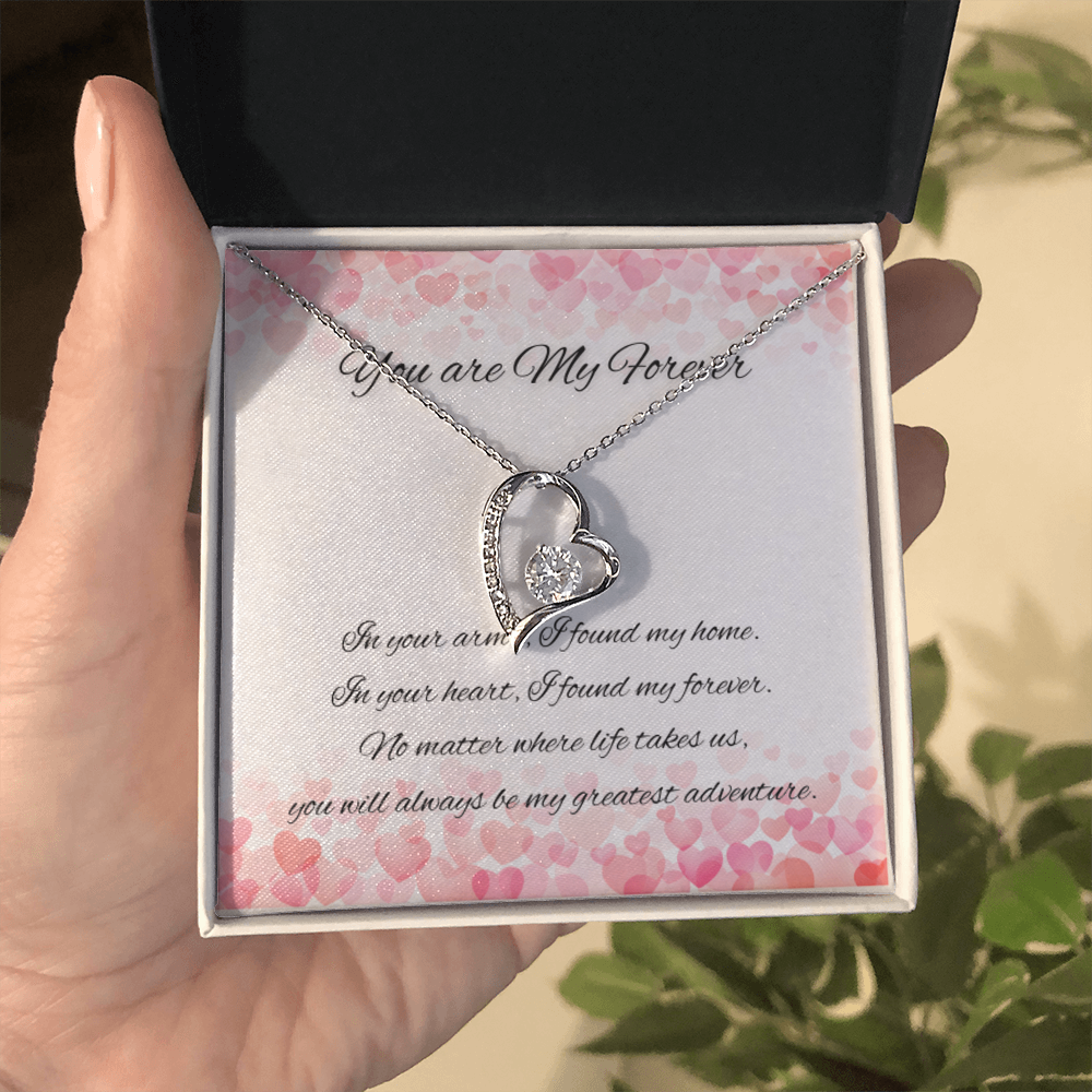 You Are My Forever Heart Necklace – For A Love That Lasts Eternity