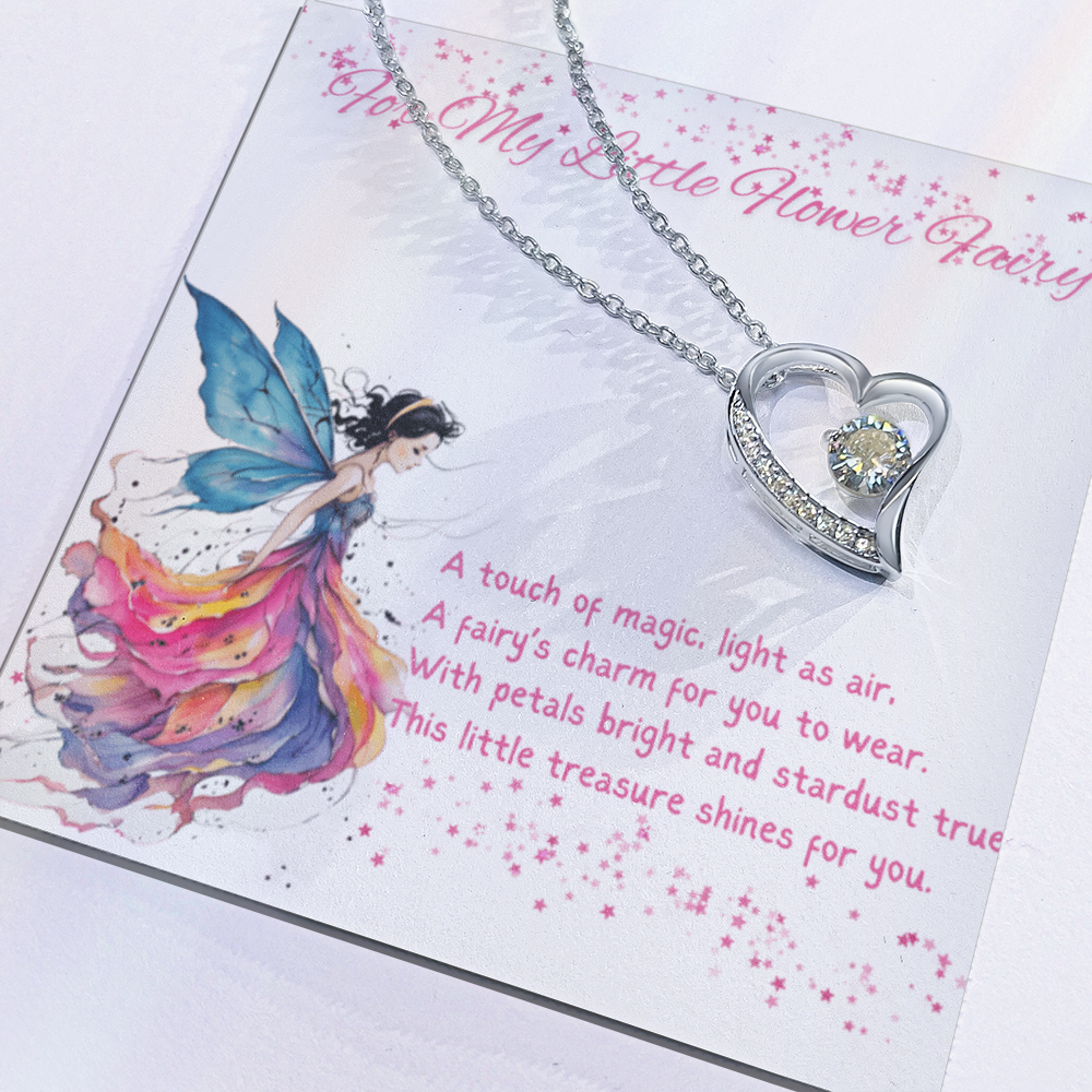 Flower Fairy Jewelry Gift – Enchanted Fairy Charm for Girls