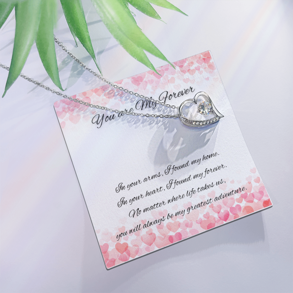 You Are My Forever Heart Necklace – For A Love That Lasts Eternity