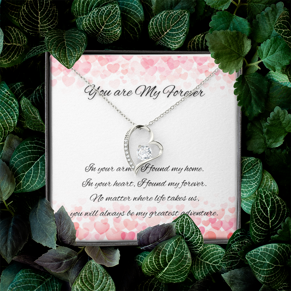 You Are My Forever Heart Necklace – For A Love That Lasts Eternity