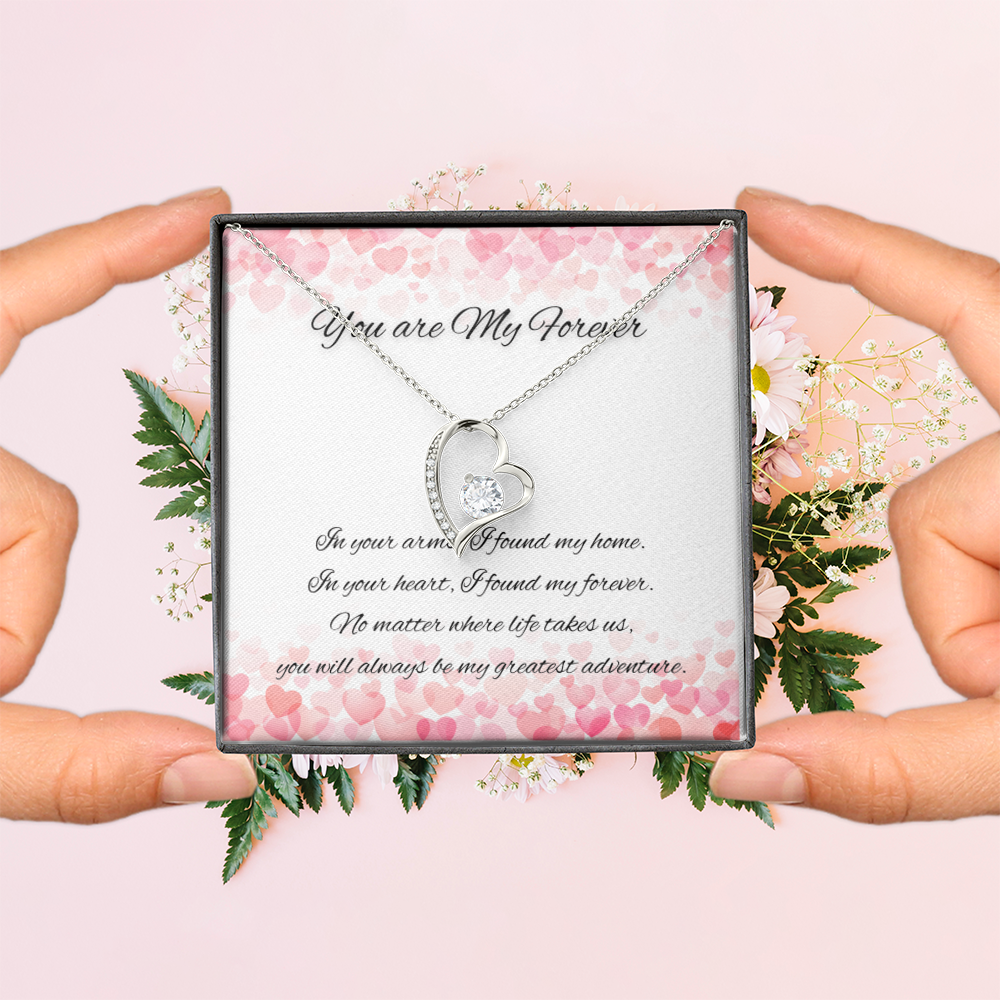 You Are My Forever Heart Necklace – For A Love That Lasts Eternity