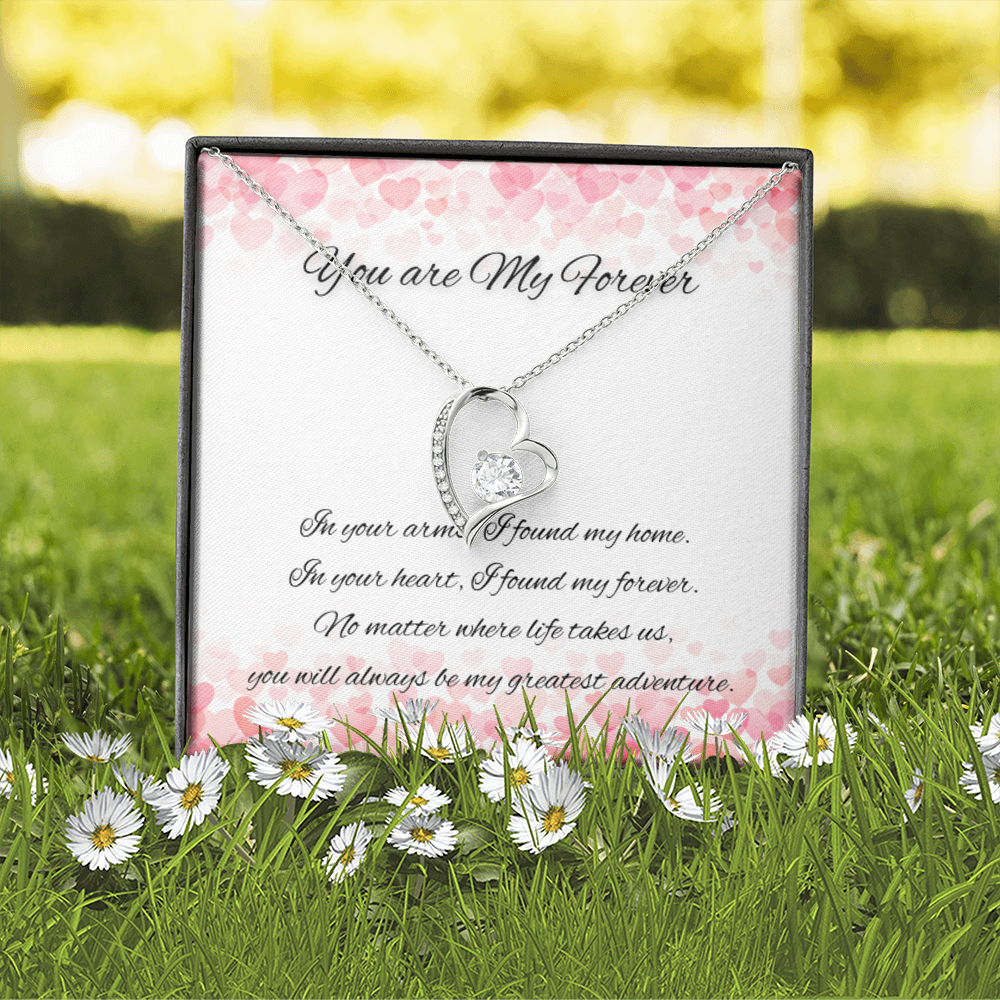 You Are My Forever Heart Necklace – For A Love That Lasts Eternity