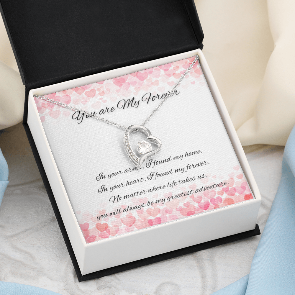 You Are My Forever Heart Necklace – For A Love That Lasts Eternity