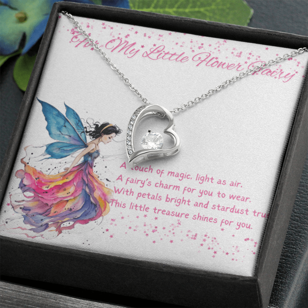 Flower Fairy Jewelry Gift – Enchanted Fairy Charm for Girls