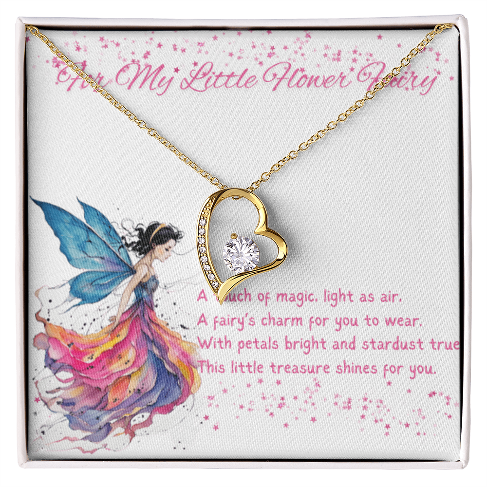 Flower Fairy Jewelry Gift – Enchanted Fairy Charm for Girls