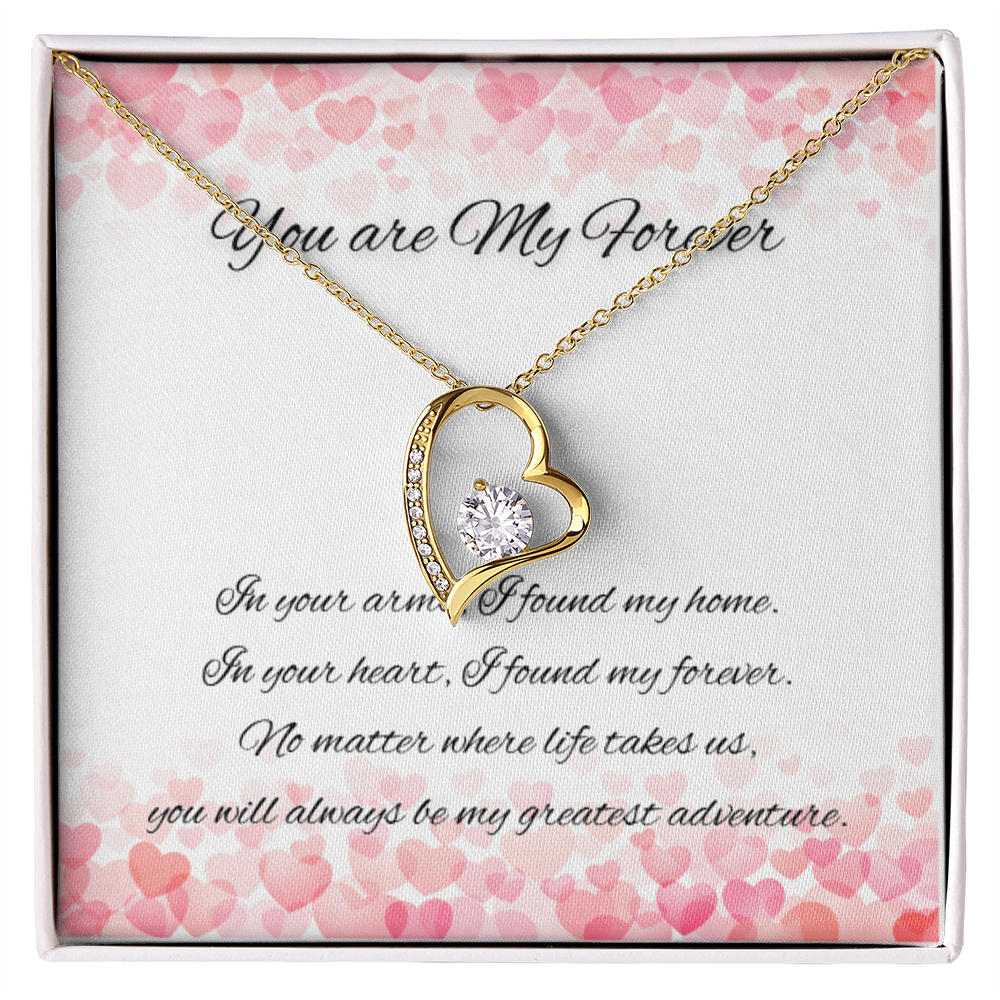 You Are My Forever Heart Necklace – For A Love That Lasts Eternity