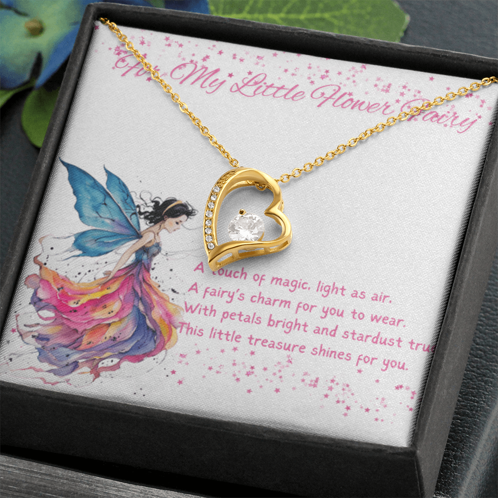 Flower Fairy Jewelry Gift – Enchanted Fairy Charm for Girls
