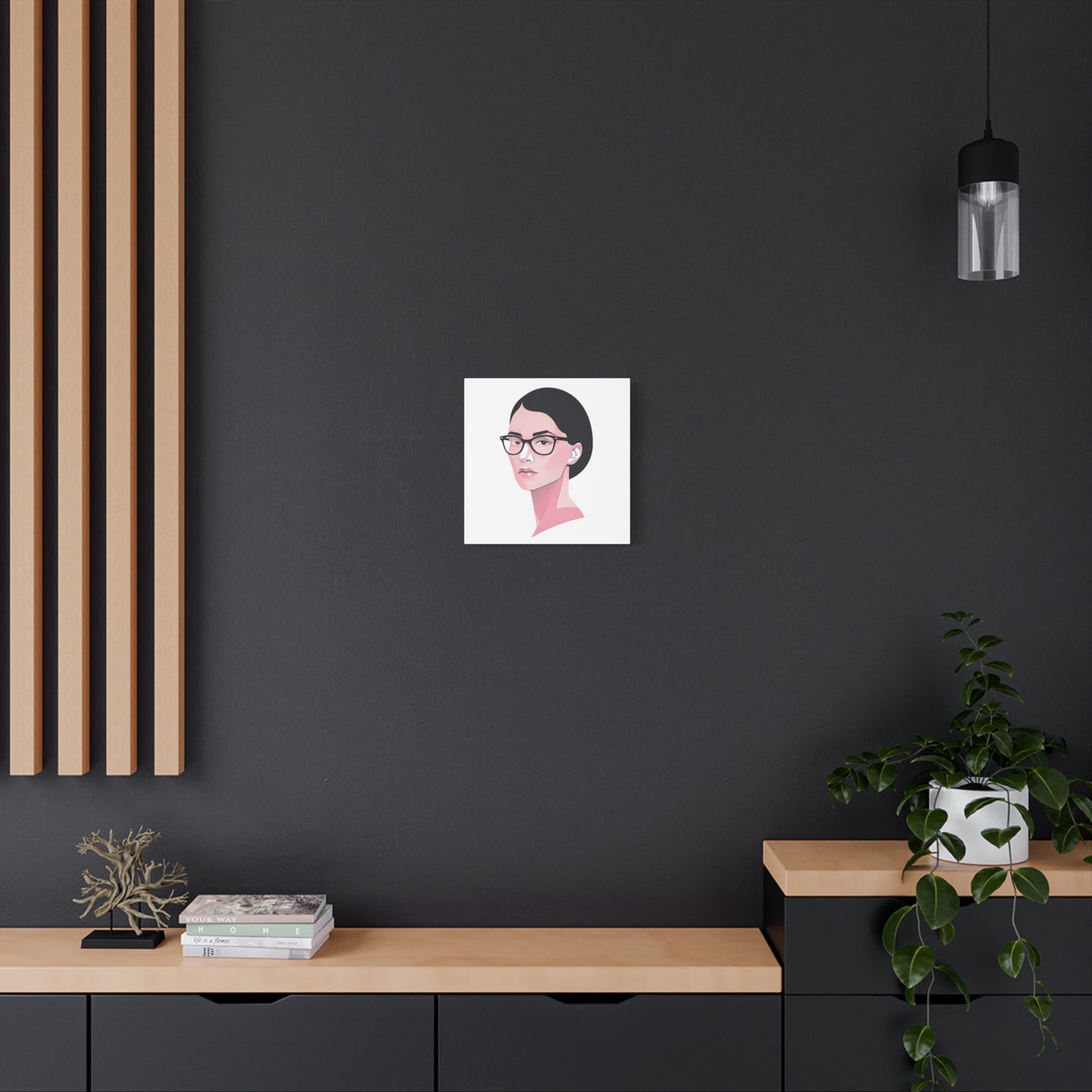 Stylish Portrait Art Print, Modern Home Decor, Gift for Art Lovers, Wall Art, Minimalist Design, Inspirational Decor, Unique Gift Idea